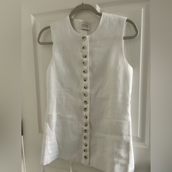DISSH White Sleeveless Vest - Picture 4 of 6